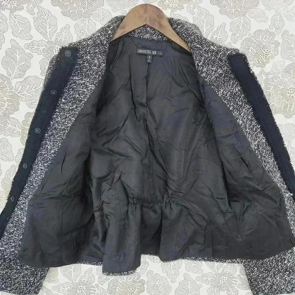 Lafayette 148 New York Wool BlendTweed Women's Blazer Size 8 - Picture 3 of 10